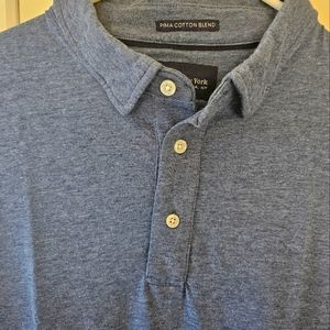 Jachs of New York Pima Cotton Blue Polo NWOT- XL